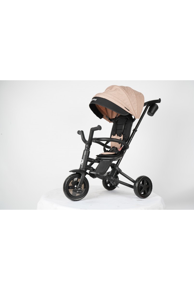 Велосипед складаний триколісний дитячий Nova Niello Beige