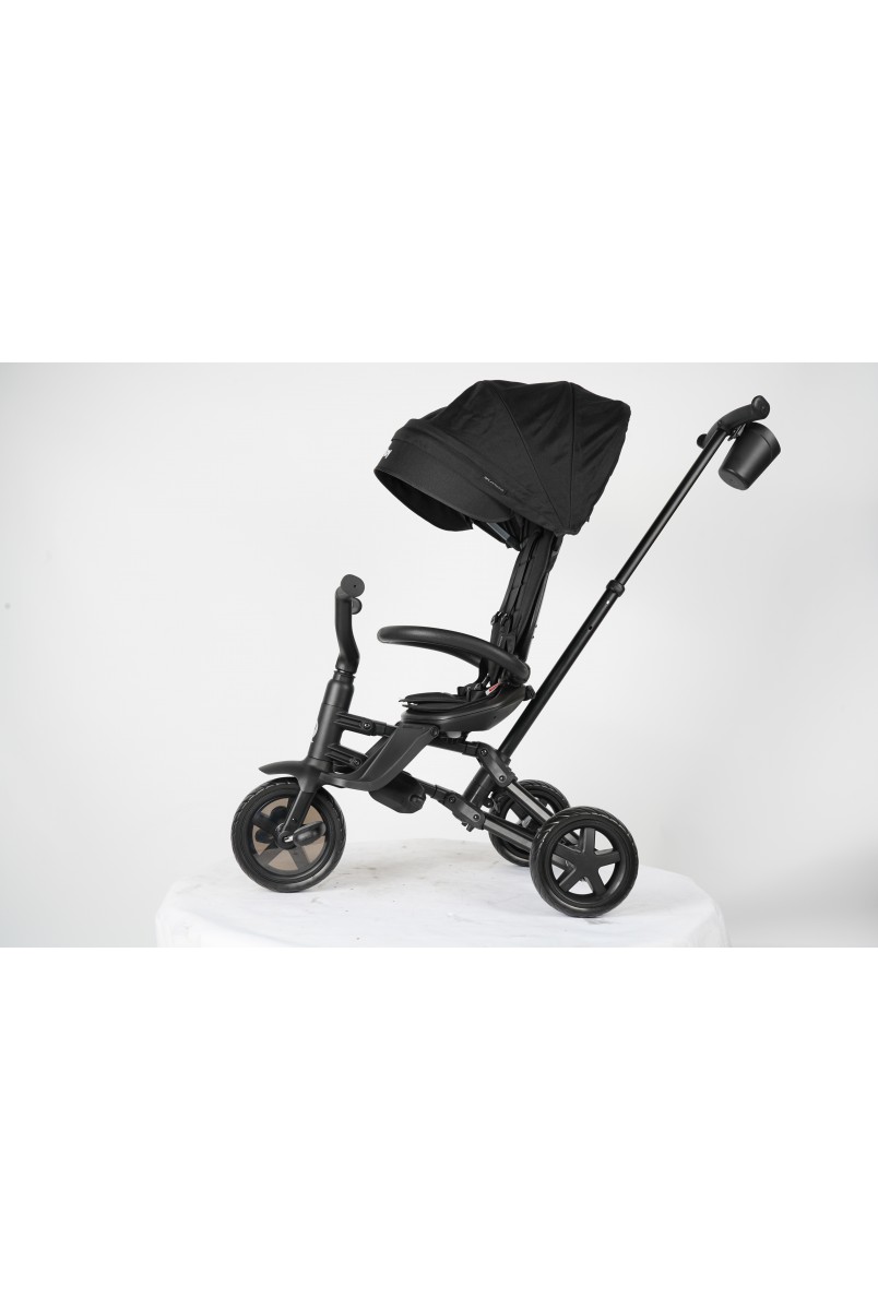 Велосипед складаний триколісний дитячий Nova Niello Black
