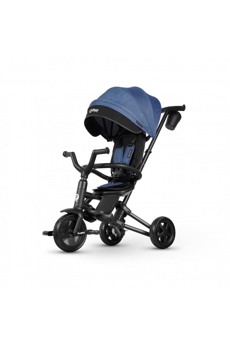 Велосипед складаний триколісний дитячий Nova Niello Blue