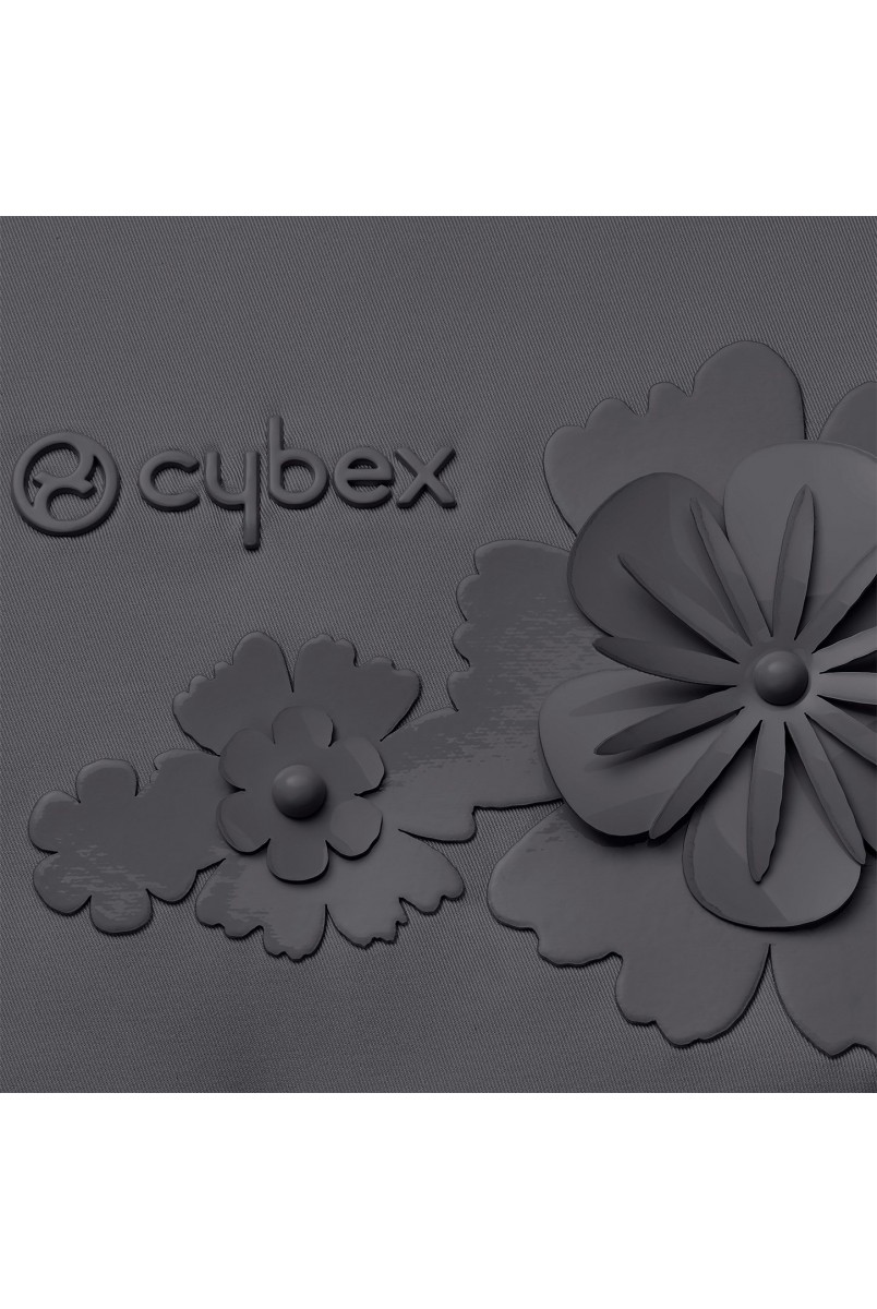 Чехол для ног Platinum Simply Flowers Grey