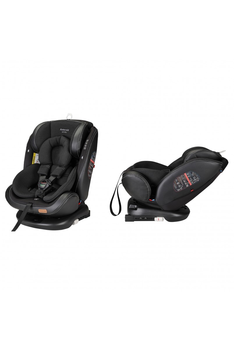 Автокрісло CARRELLO Asteroid CRL-12801/2 Space Black 0+1/2/3 ISOFIX з поворотом /1/