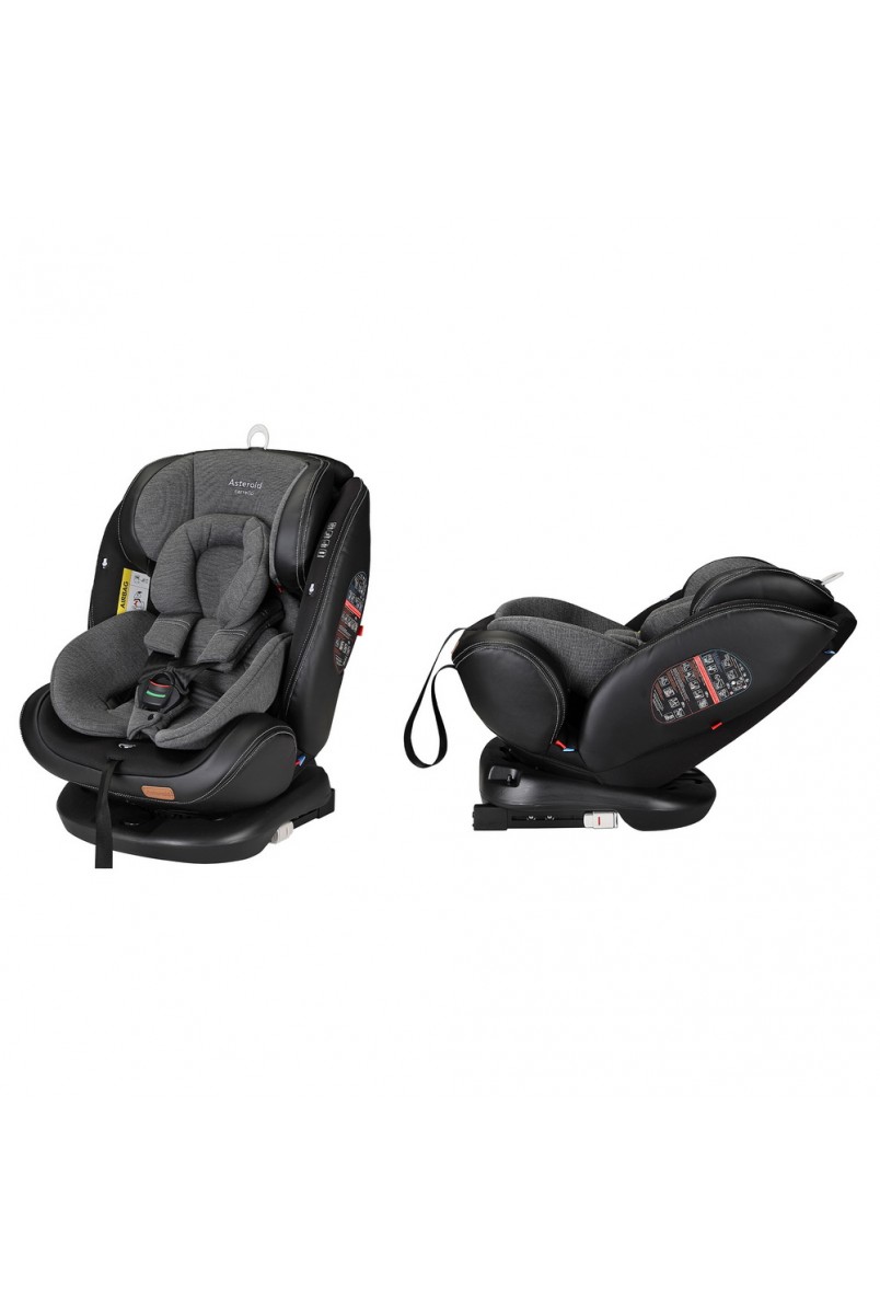 Автокрісло CARRELLO Asteroid CRL-12801/2 Magnet Gray 0+1/2/3 ISOFIX з поворотом /1/