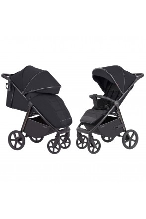 Прогулянкова коляска CARRELLO Bravo CRL-5515 Jet Black 2024 NF /1/