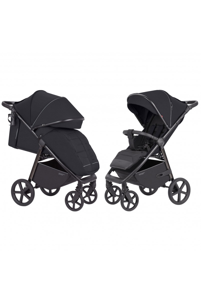 Прогулянкова коляска CARRELLO Bravo CRL-5515 Jet Black 2024 NF /1/