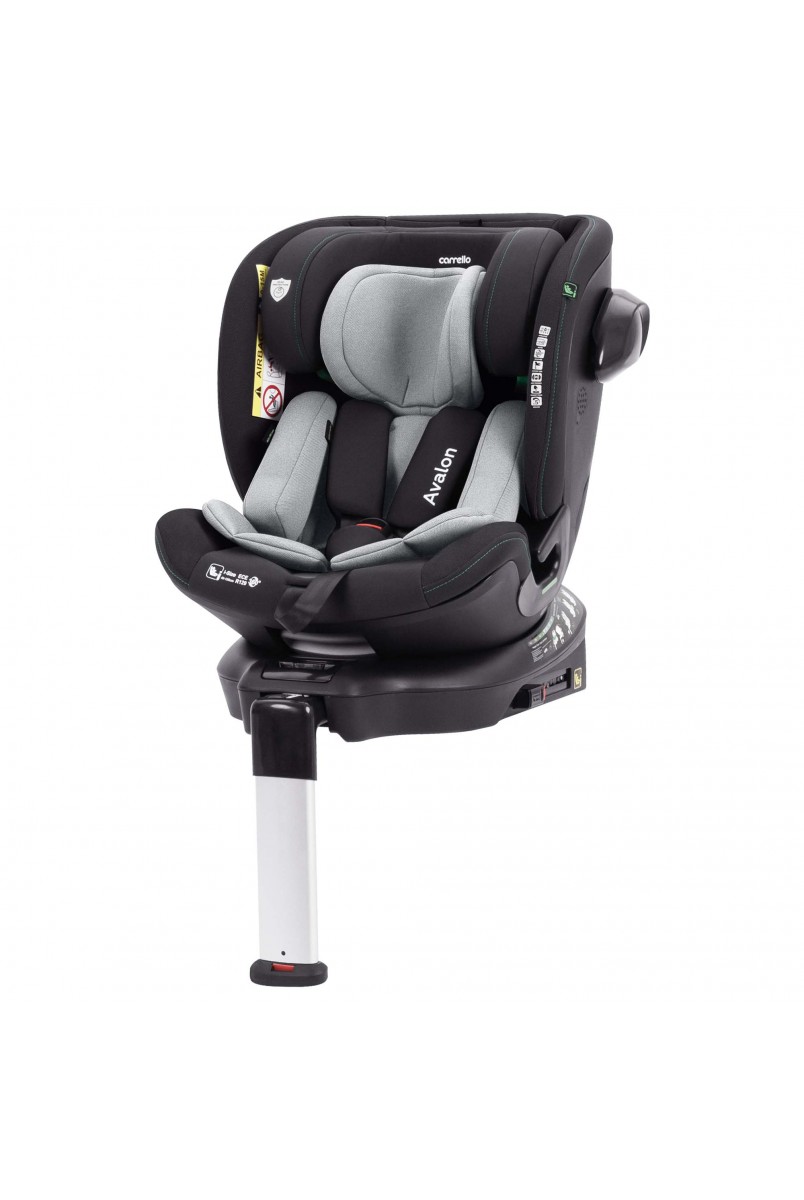Автокрісло CARRELLO Avalon CRL-8805 Sky Grey i-Size 40-150см ISOFIX, поворот, опор.стійка /1/