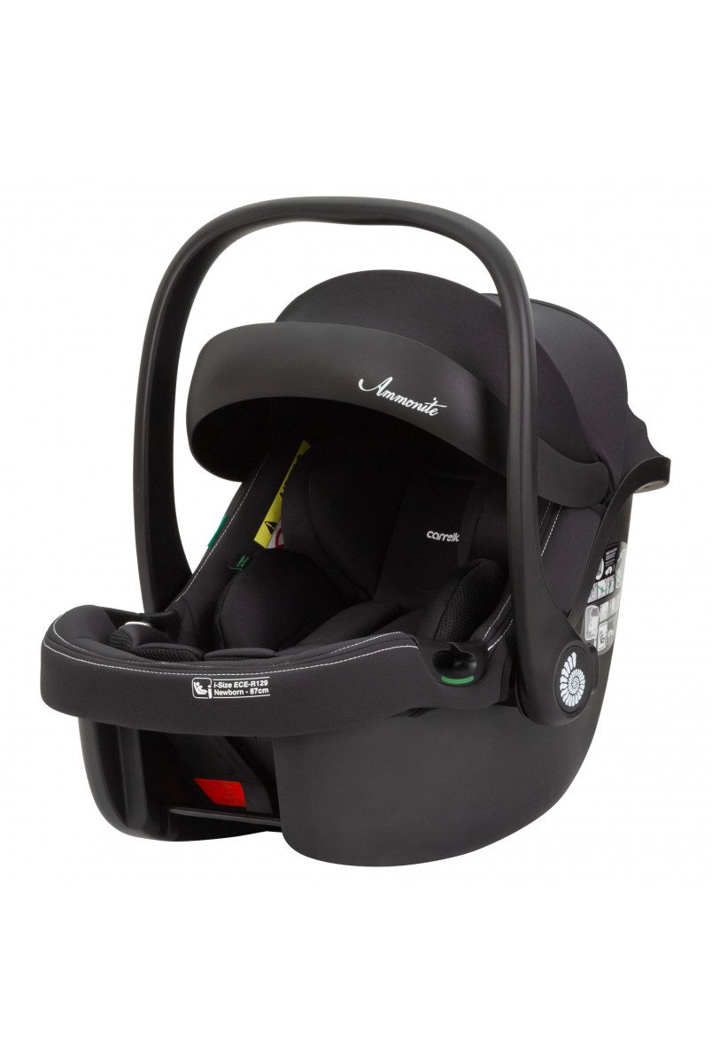 Автокрісло CARRELLO Ammonite CRL-8801 Absolute Black i-Size 40-87см /1/