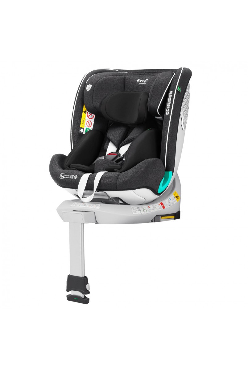 Автокрісло CARRELLO Revolt CRL-15805 Space Black i-Size 40-150см ISOFIX, поворот, опор.стійка /1/
