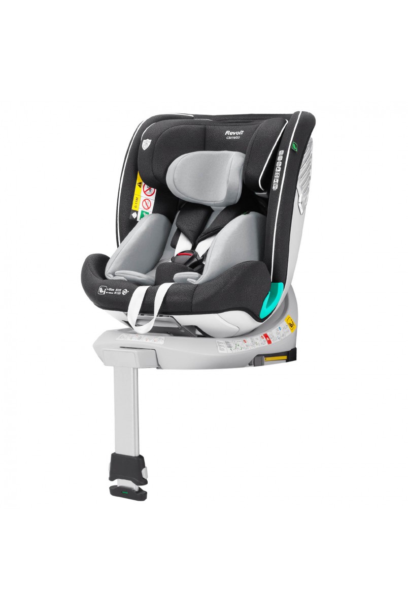Автокрісло CARRELLO Revolt CRL-15805 Sky Grey i-Size 40-150см ISOFIX, поворот, опор.стійка /1/