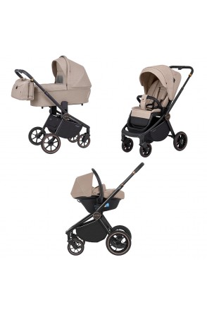 Коляска універсальна CARRELLO Epica CRL-8511/1 (3in1) Almond Beige 2024 /1/