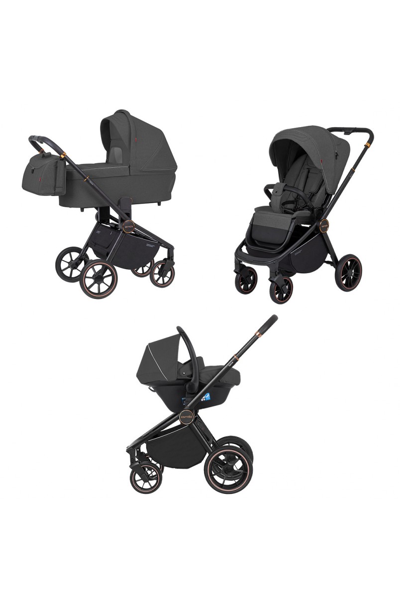 Коляска універсальна CARRELLO Epica CRL-8511/1 (3in1) Iron Grey 2024 /1/