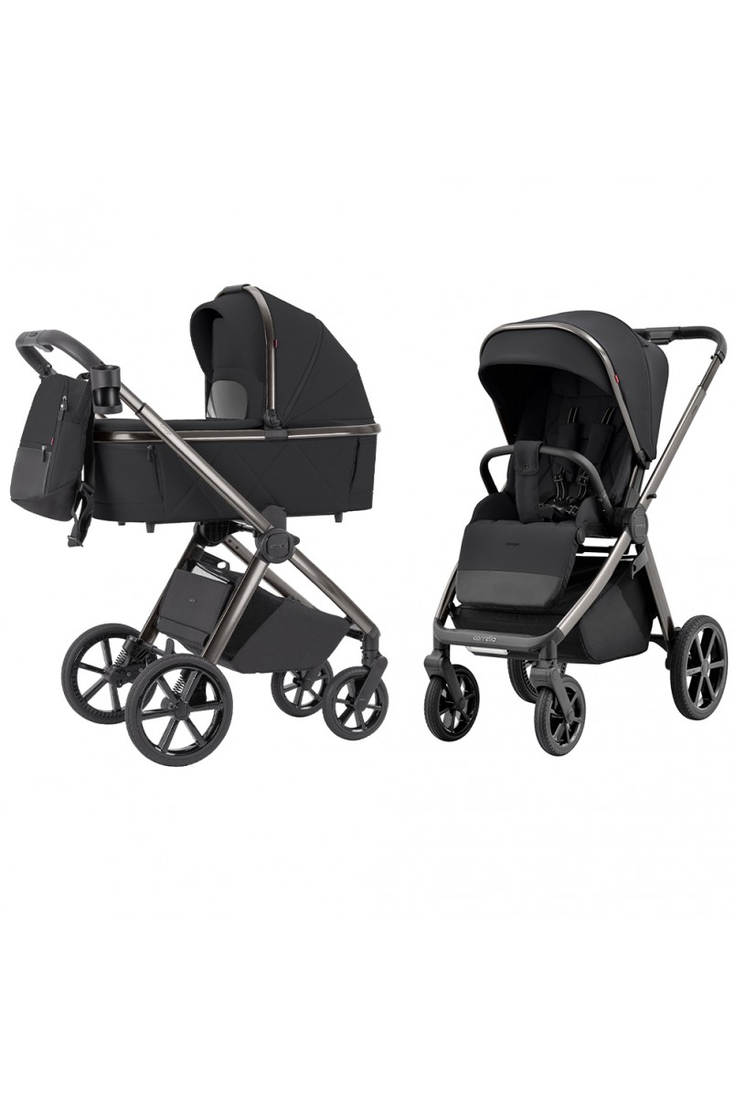 Коляска універсальна CARRELLO Omega CRL-6530/1 (2in1) Absolute Black /1/