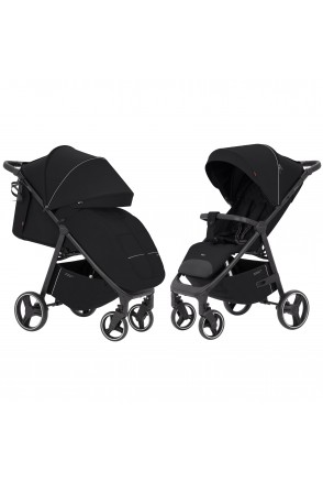 Прогулянкова коляска CARRELLO Bravo CRL-8512 Pure Black /1/