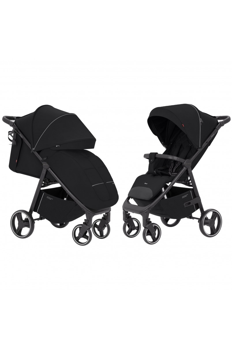 Прогулянкова коляска CARRELLO Bravo CRL-8512 Pure Black /1/