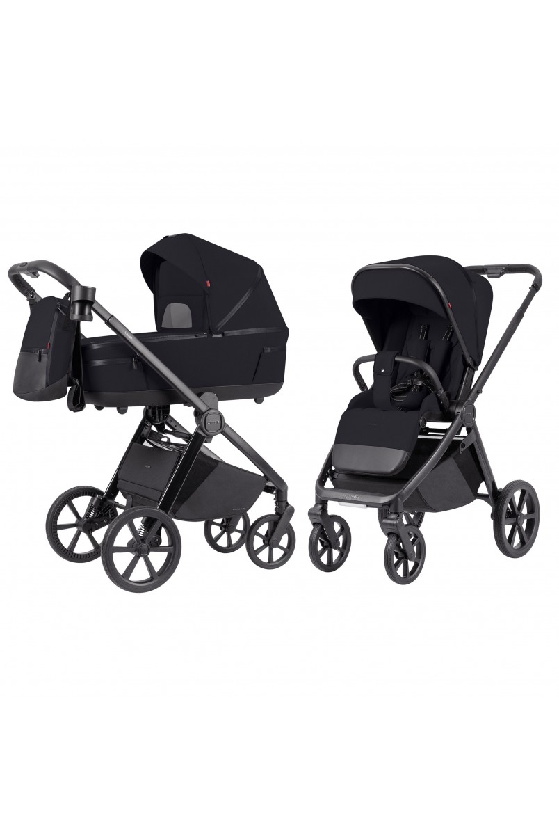 Коляска універсальна CARRELLO Omega CRL-6540/1 Cosmo Black (2in1) + adapters  /1/