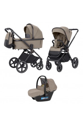 Коляска універсальна CARRELLO Ultimo CRL-6519 (3in1) Pearl Beige /1/