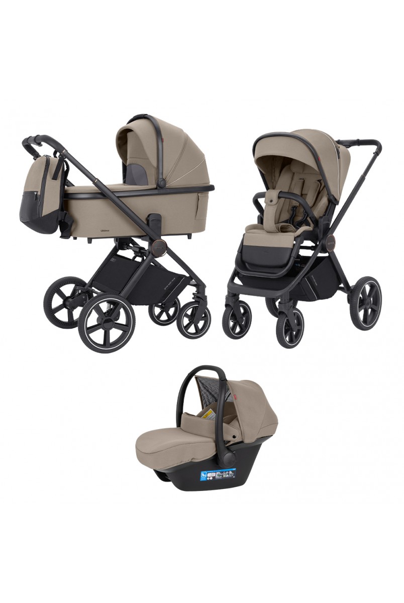 Коляска універсальна CARRELLO Ultimo CRL-6519 (3in1) Pearl Beige /1/