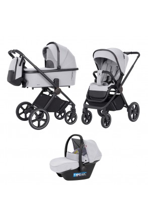 Коляска універсальна CARRELLO Ultimo CRL-6519 (3in1) Arctic Grey /1/