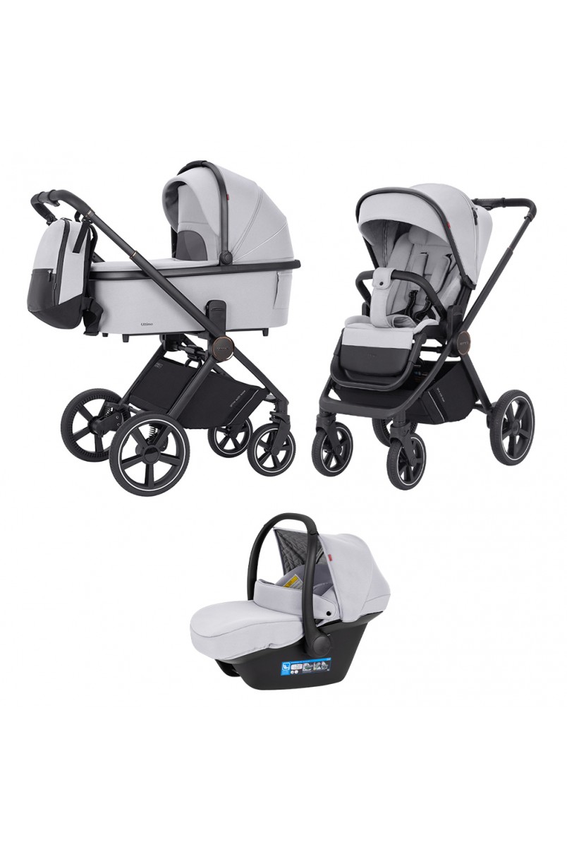 Коляска универсальная CARRELLO Ultimo CRL-6519 (3в1) Arctic Grey /1/