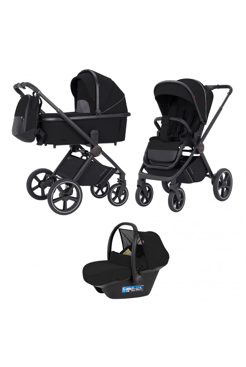 Коляска універсальна CARRELLO Ultimo CRL-6519 (3in1) Sable Black /1/