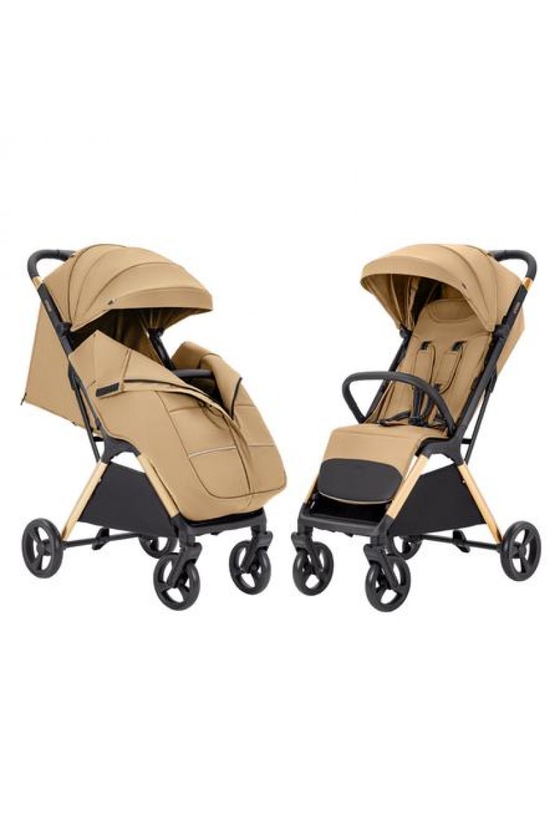 Прогулянкова коляска CARRELLO Cross CRL-5523 Sparrow Beige /1/