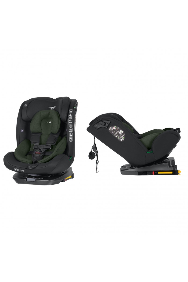 Автокрісло CARRELLO Asteroid i-Size CRL-17001 Hunter Green 40-150см ISOFIX, поворот /1/