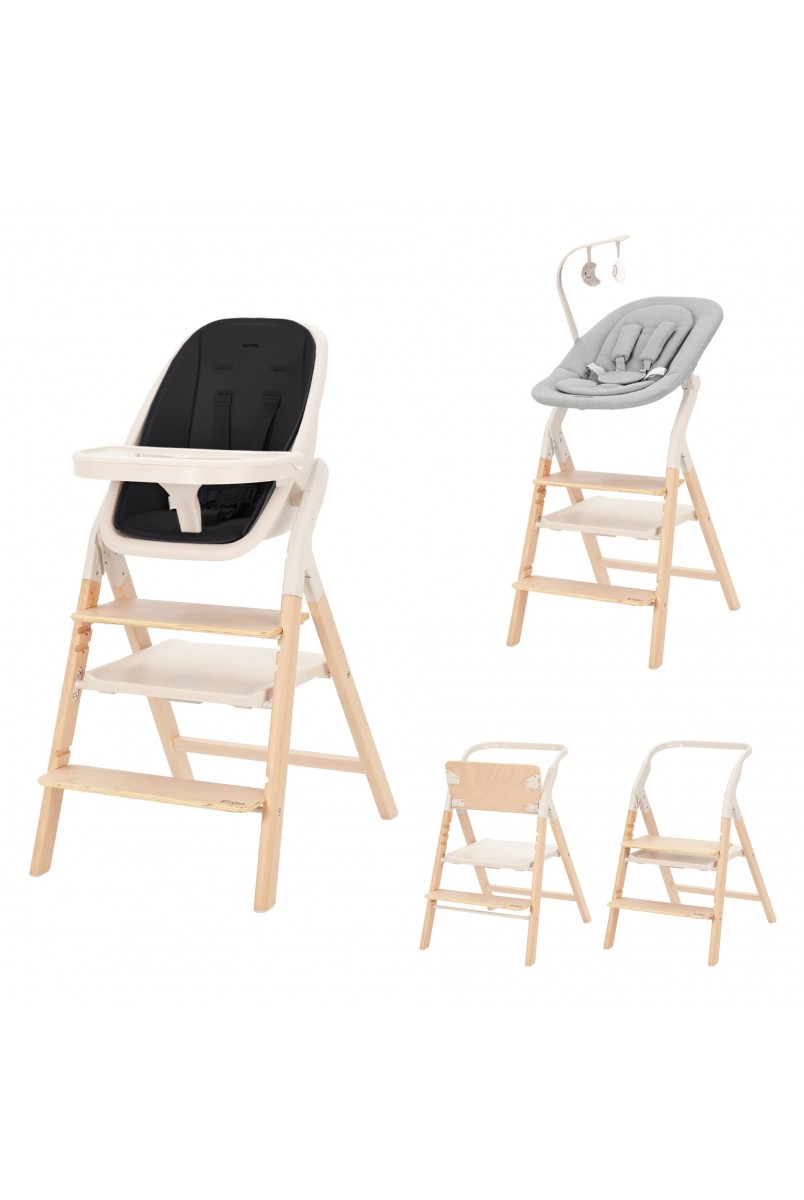 Стілець для годування CARRELLO Ergo CRL-16701 Obsidian Black /1/ MOQ