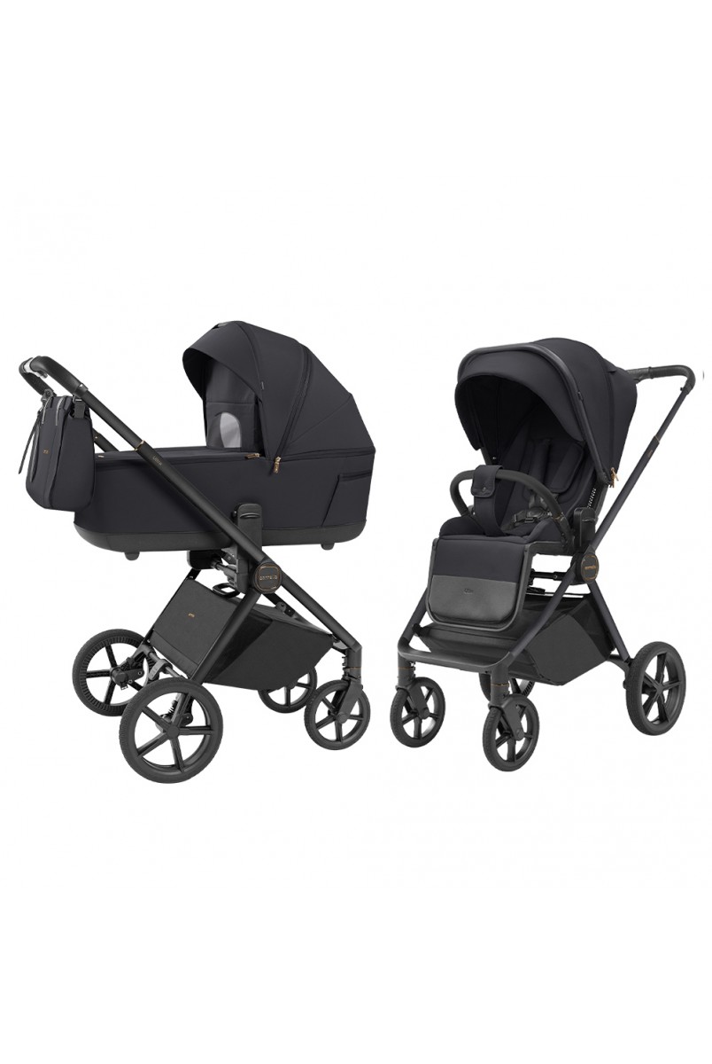 Коляска універсальна CARRELLO Ultra CRL-6527 2в1 Basalt Black /1/
