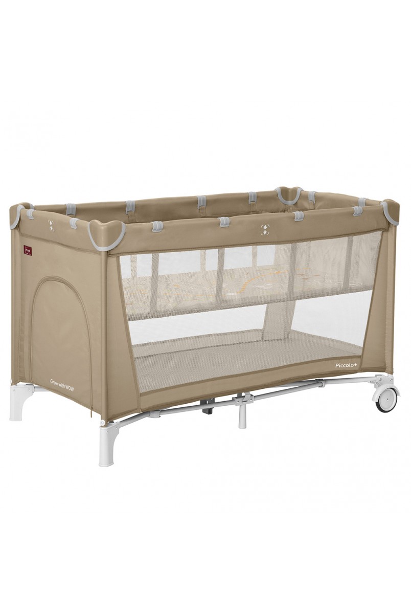 Манеж CARRELLO Piccolo+ CRL-18102 Sand Beige со вторым дном /1/ MOQ