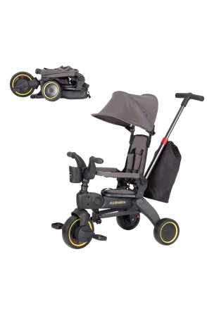 Велосипед триколісний TILLY COMBI T-392 GREY /1/
