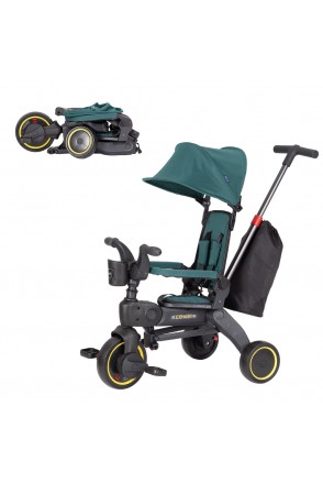 Велосипед триколісний TILLY COMBI T-392 GREEN /1/
