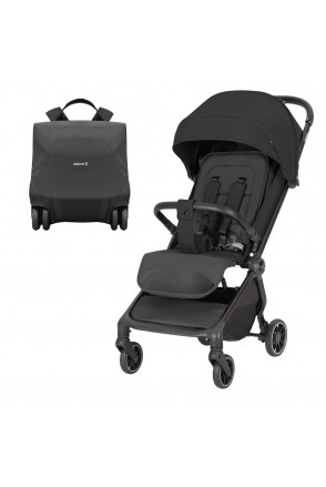 Прогулянкова коляска CARRELLO Atom S CRL-5526 Storm Black /1/