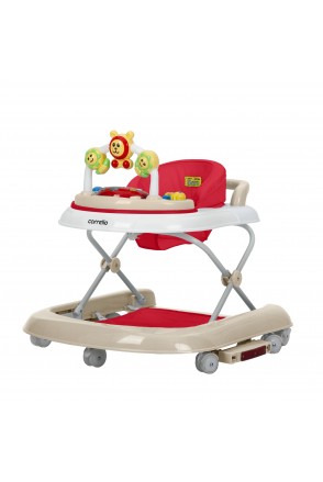 Ходунки CARRELLO Libero CRL-9602/3 Red 3 в 1 (ходунки, гойдалка, каталка) /1/ MOQ