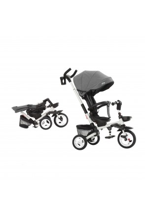 Велосипед триколісний TILLY FLIP T-390/1 Сірий/1/