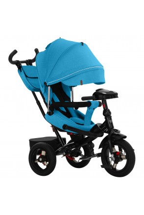 Велосипед триколісний TILLY Impulse T-386/2 Синій льон /1/