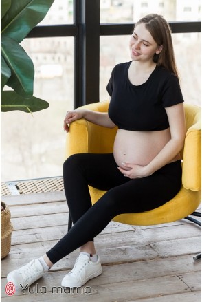 Лосины для беременных Kaily new Черный Yula Mama