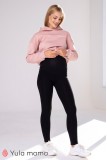 Утепленные лосины для беременных на меху Berta new Черный Yula Mama