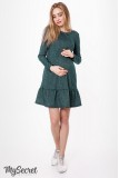 Плаття для вагітних та годуючих Ketty Зелений Yula Mama