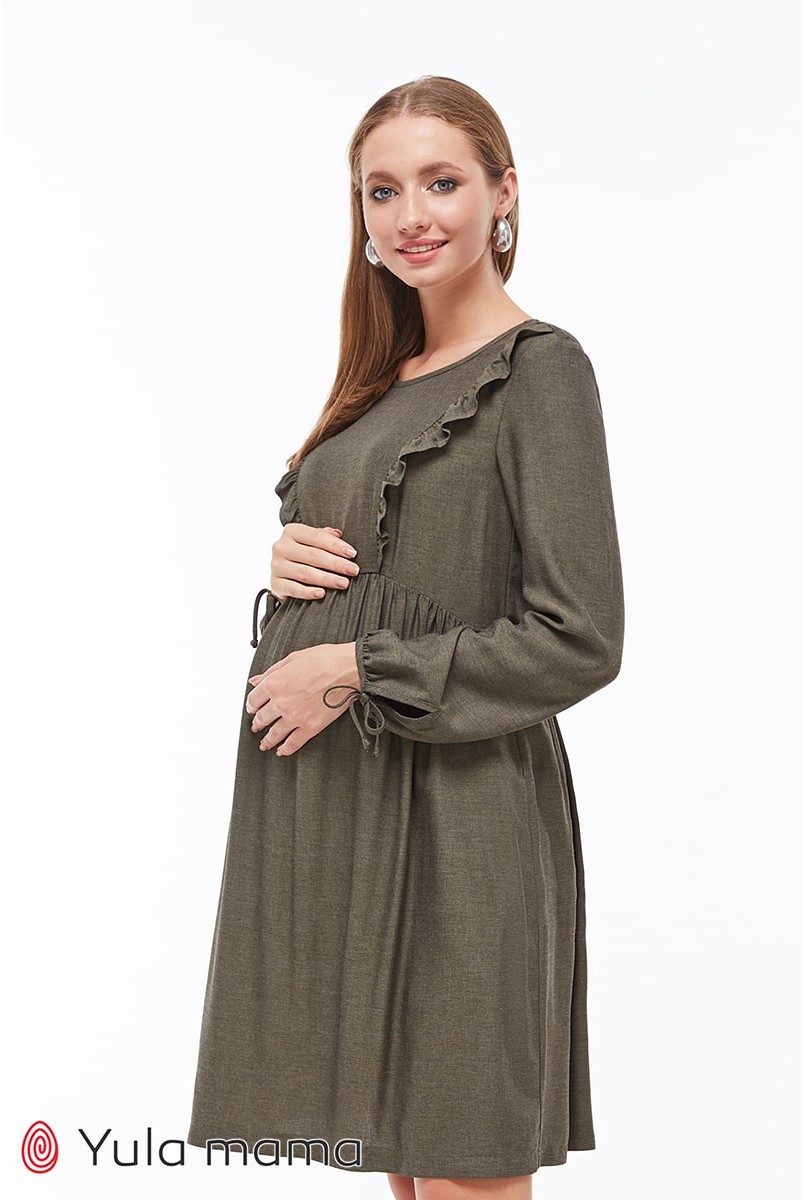Плаття Kris хакі Yula Mama