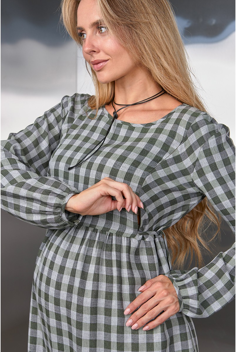 Плаття Loraine Хакі Yula Mama