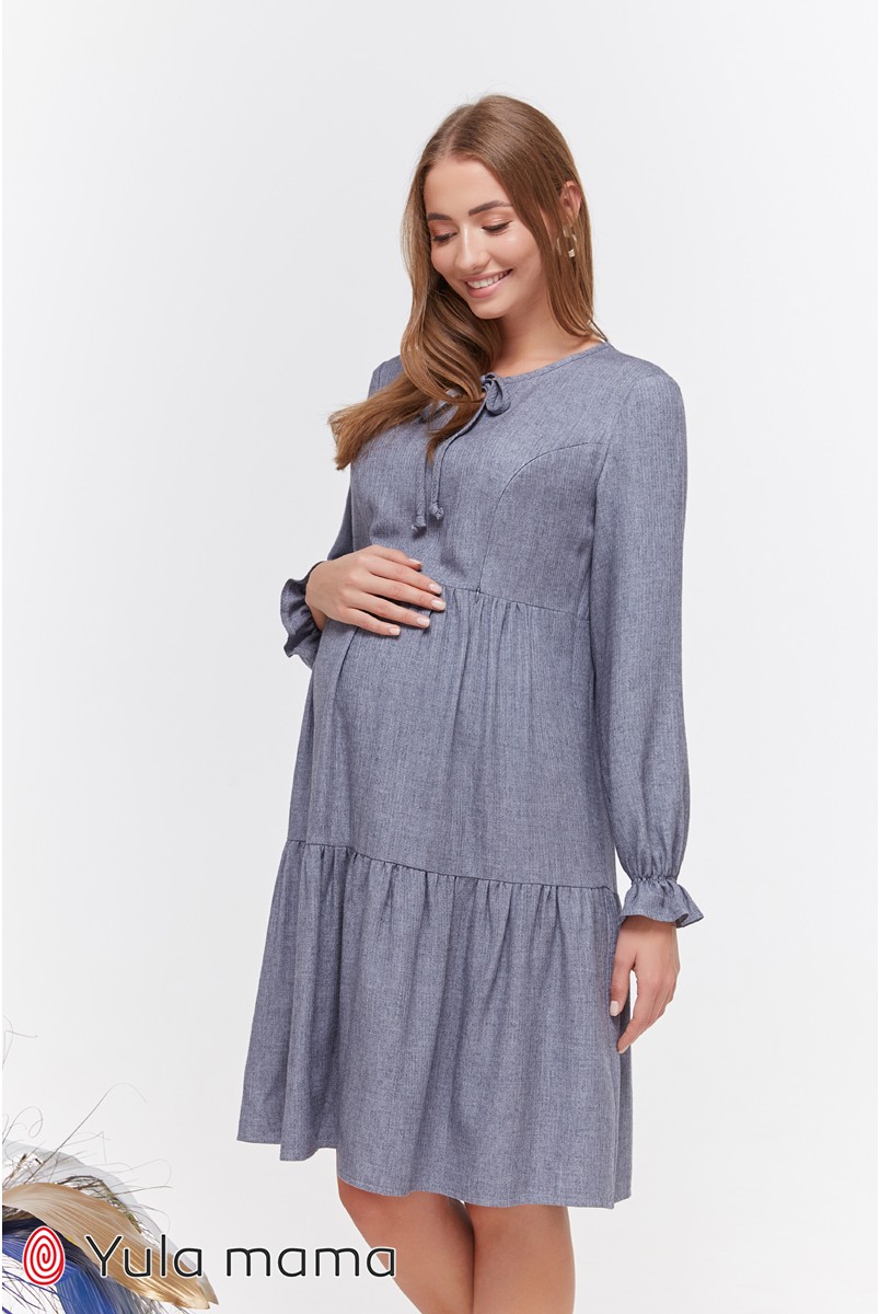 Плаття Jeslyn Синій Yula Mama