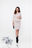 Плаття для вагітних та годуючих Elyn Рожевий Yula Mama