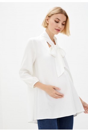 Туника для беременных и кормящих Berenice Молочный Yula Mama