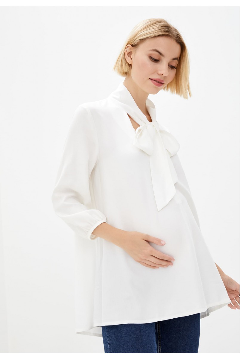 Туника для беременных и кормящих Berenice Молочный Yula Mama