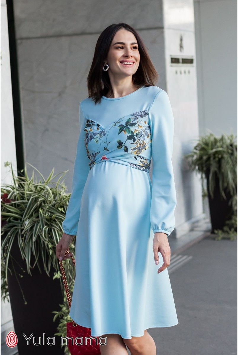 Плаття Magnolia Блакитний Yula Mama