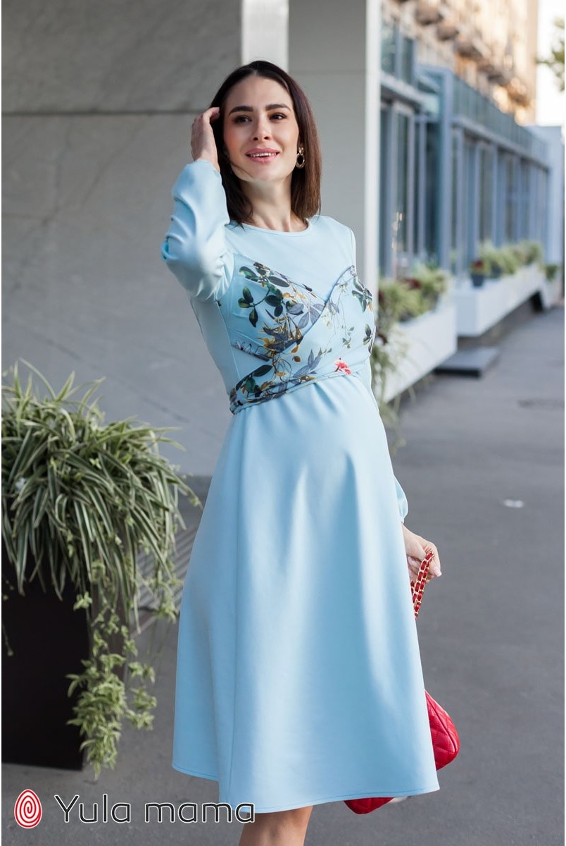 Плаття Magnolia Блакитний Yula Mama