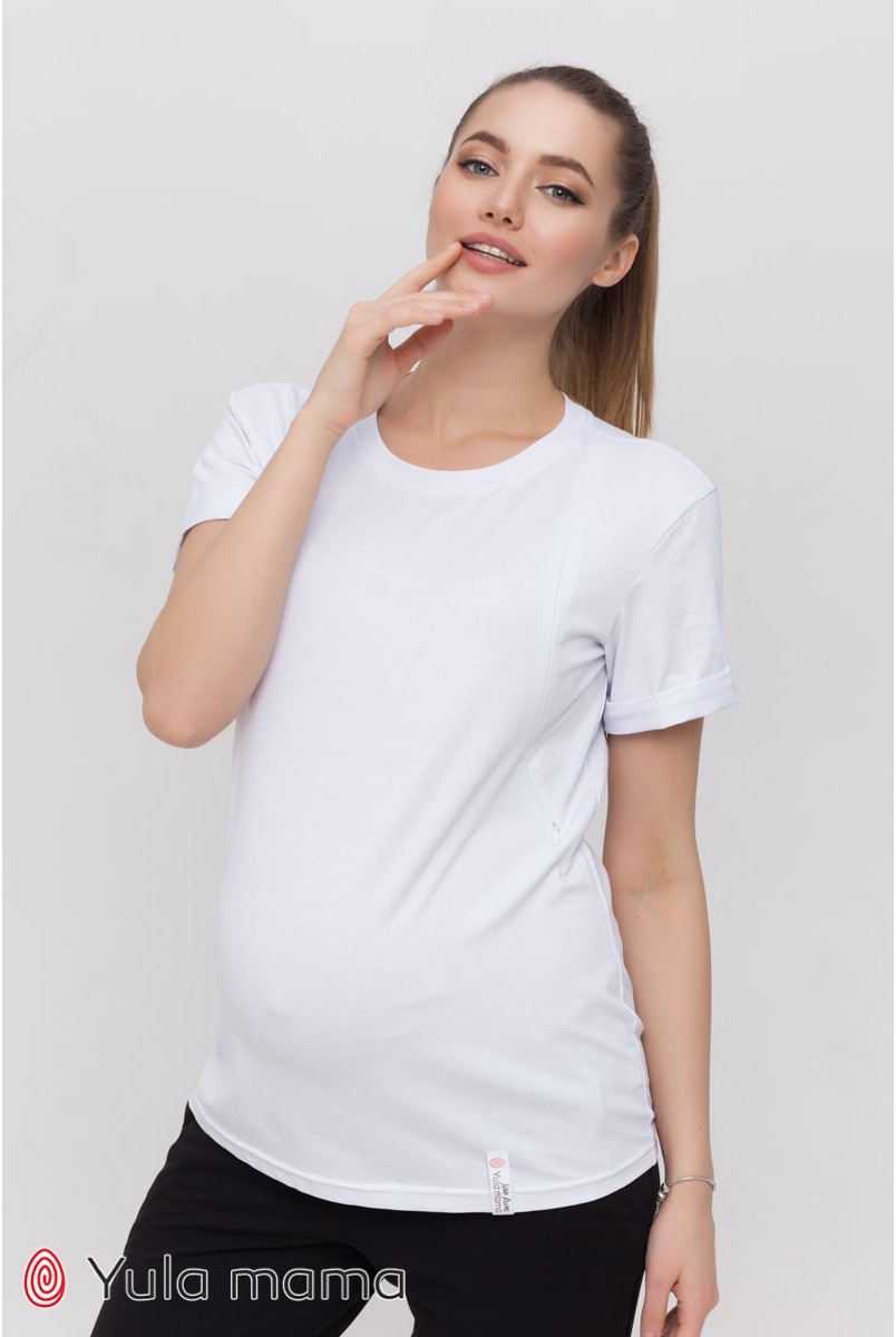 Футболка Megan Белый Yula Mama