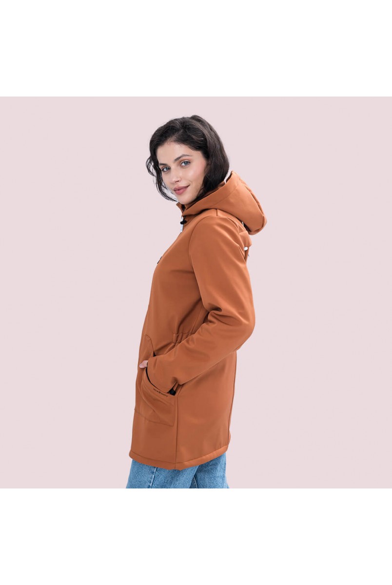 Слингокуртка Softshell 4 в 1 оранжевый Love&Carry