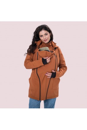 Слингокуртка Softshell 4 в 1 оранжевый Love&Carry