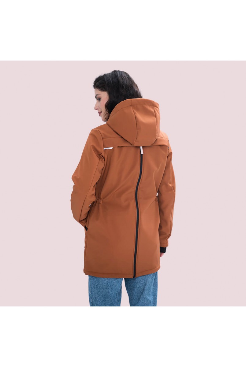 Слингокуртка Softshell 4 в 1 оранжевый Love&Carry