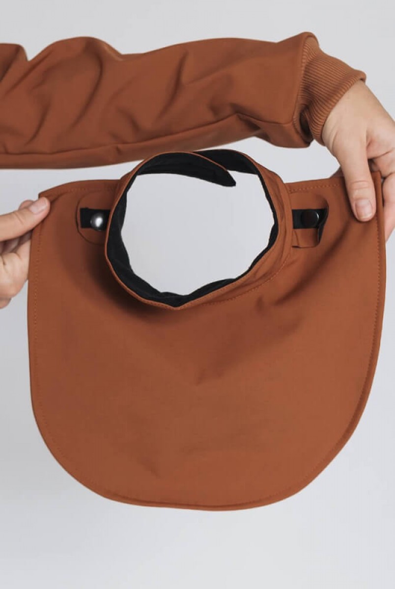 Слингокуртка Softshell 4 в 1 оранжевый Love&Carry